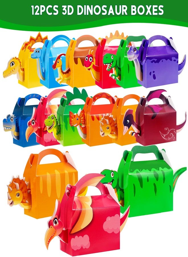 PLOUGVI 320PCS Dinosaur Birthday Party Decorations Favors Supplies, Dino Goodie Bags Fillers Stuffers for Kids Birthday Gifts - Image 4